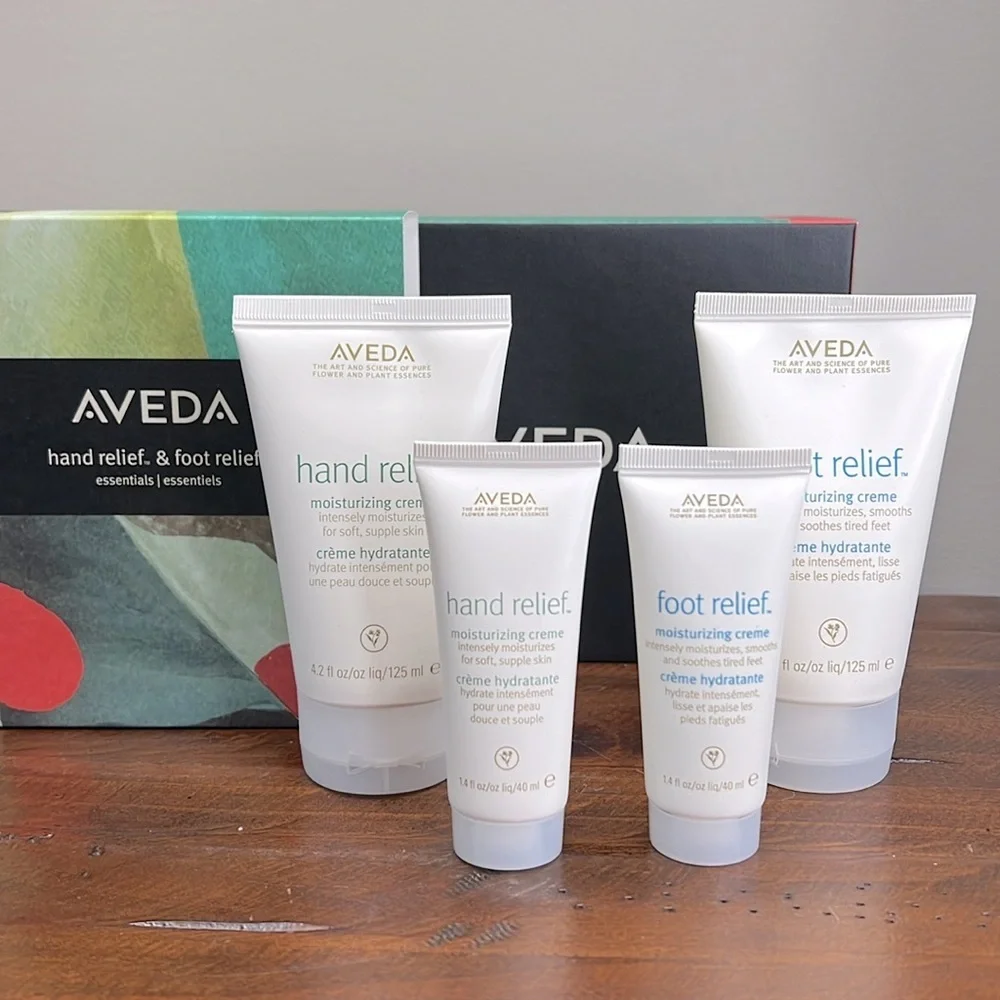 Aveda • Hand Relief & Foot Relier 4 pc Set